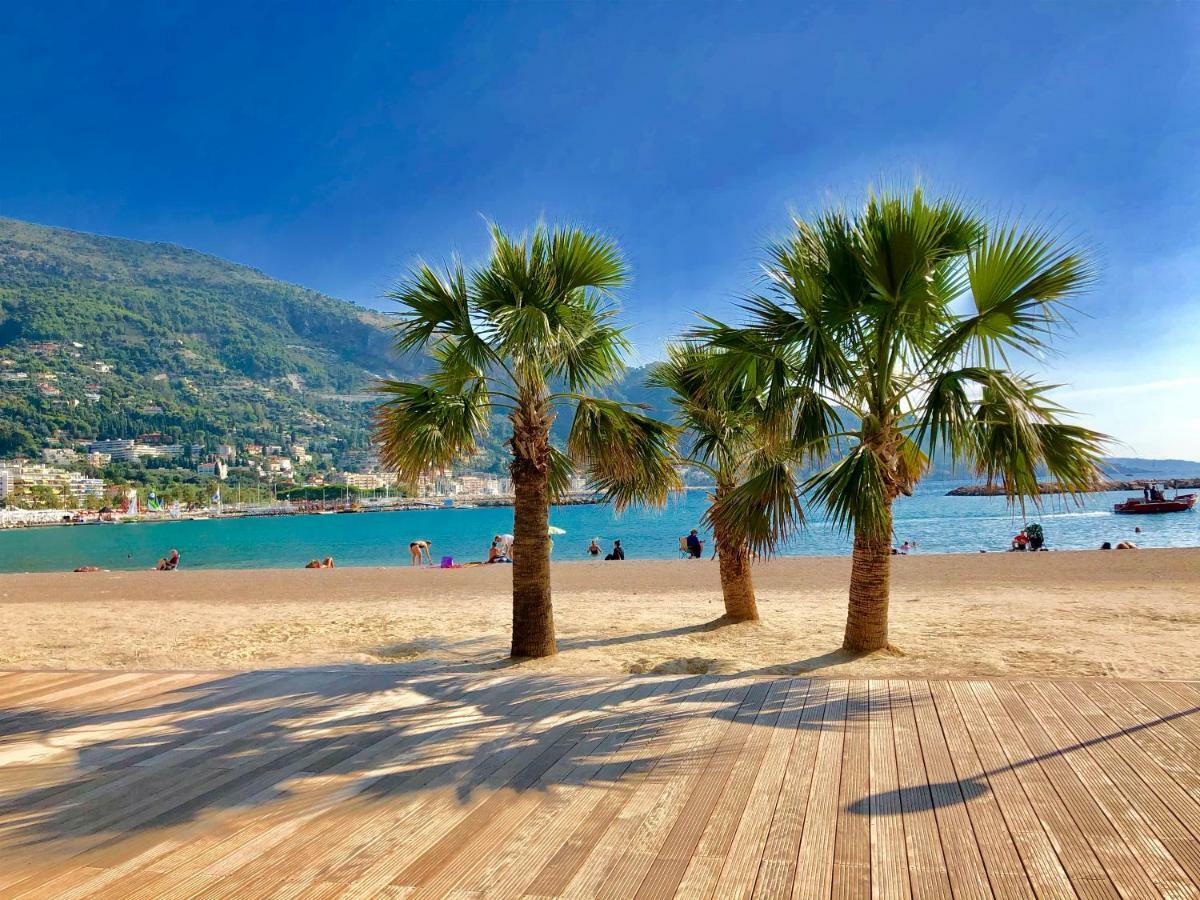 Les Sablettes Apartman Menton Kültér fotó