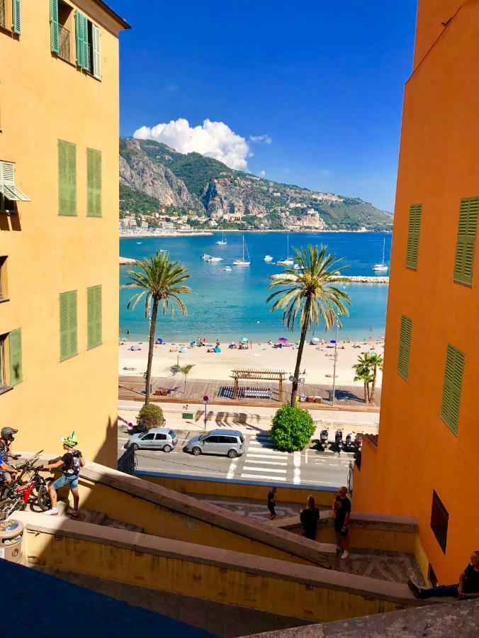 Les Sablettes Apartman Menton Kültér fotó