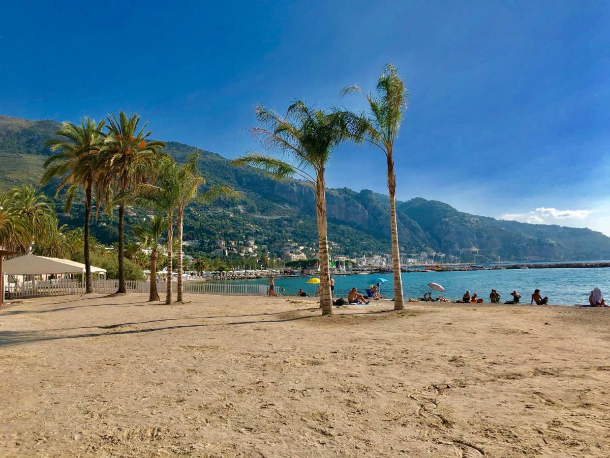 Les Sablettes Apartman Menton Kültér fotó